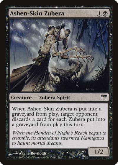 Ashen-Skin Zubera 101 Champions of Kamigawa Magic card