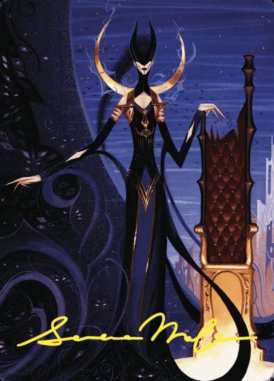 Ashiok, Wicked Manipulator // Ashiok, Wicked Manipulator AWOE-57 Wilds of Eldraine Art Series Magic card