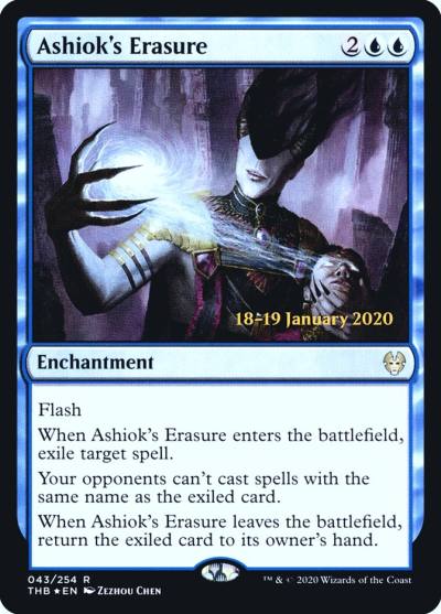 Ashiok's Erasure PTHB-43S Theros Beyond Death Promos Magic card