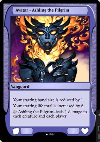 Ashling the Pilgrim Avatar PMOA-73 Magic Online Avatars Magic card