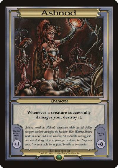 Ashnod PVAN-401 Vanguard Series Magic card