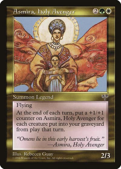 Asmira, Holy Avenger 256 Mirage Magic card