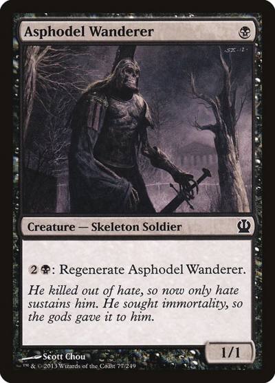 Asphodel Wanderer THS-77 Theros Magic card