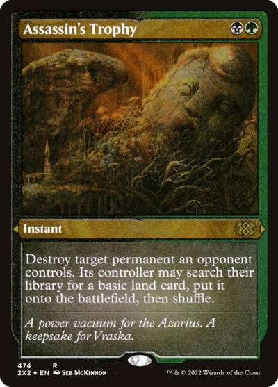 Assassin's Trophy 2X2-474 Double Masters 2022 Magic card