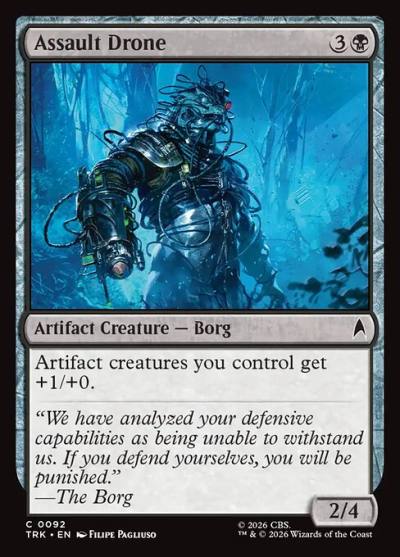 Assault Drone TRK-92 Star Trek Magic card