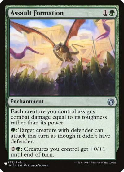 Assault Formation PLST-IMA-155 The List Magic card