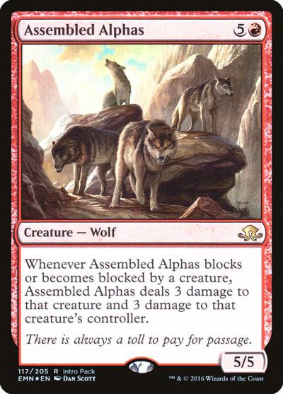 Assembled Alphas PEMN-117 Eldritch Moon Promos Magic card