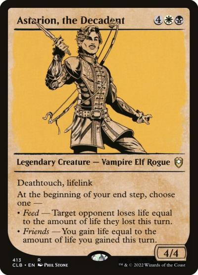 Astarion, the Decadent CLB-413 Commander Legends: Battle for Baldur's Gate Magic card
