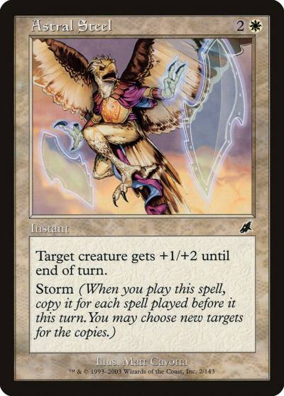 Astral Steel SCG-2 Scourge Magic card