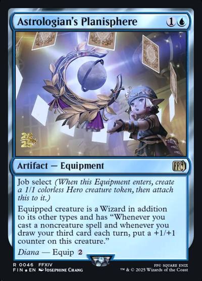 Astrologian's Planisphere PFIN-46S Final Fantasy Promos Magic card
