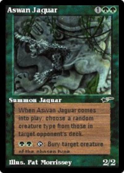 Aswan Jaguar PAST-1 Astral Cards Magic card