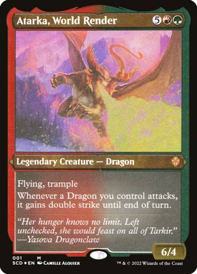 Atarka, World Render SCD-1 Starter Commander Decks Magic card