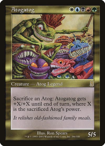 Atogatog ODY-286 Odyssey Magic card