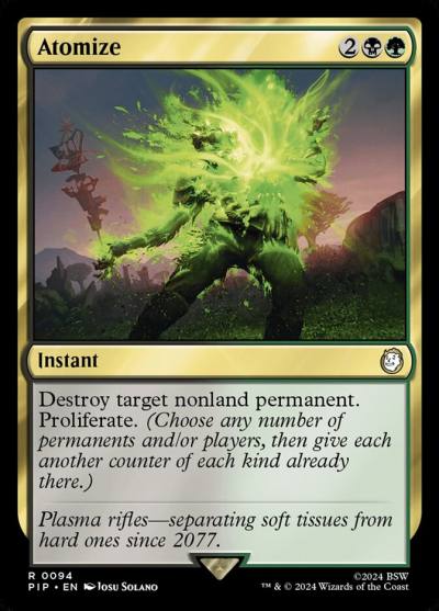 Atomize PIP-94 Fallout Magic card