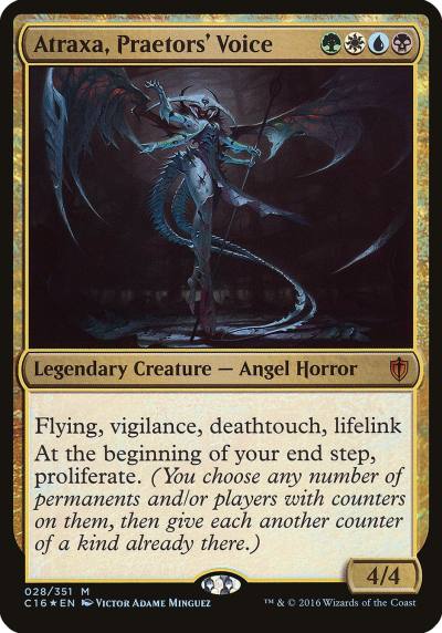 Atraxa, Praetors' Voice OC16-28 Commander 2016 Oversized Magic card