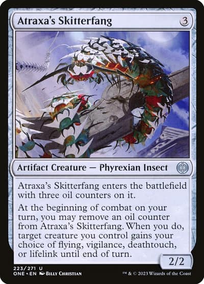 Atraxa's Skitterfang 223 Phyrexia: All Will Be One Magic card