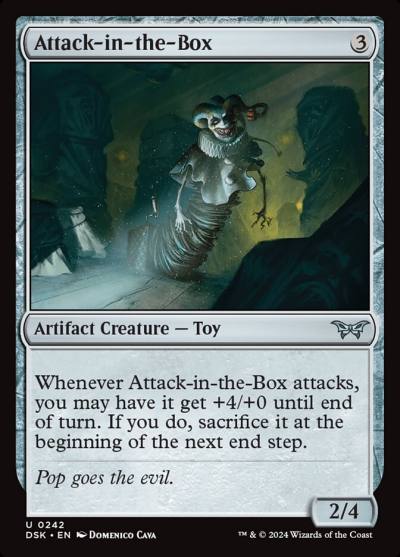 Attack-in-the-Box DSK-242 Duskmourn: House of Horror Magic card