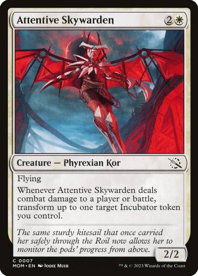 Attentive Skywarden MOM-7 March of the Machine Magic card