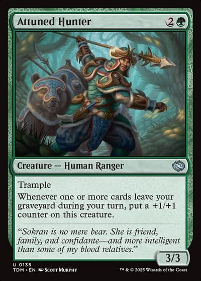 Attuned Hunter 135 Tarkir: Dragonstorm Magic card