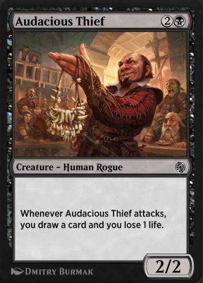Audacious Thief AJMP-84 Jumpstart Arena Exclusives Magic card