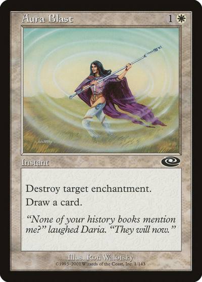 Aura Blast PLS-1 Planeshift Magic card