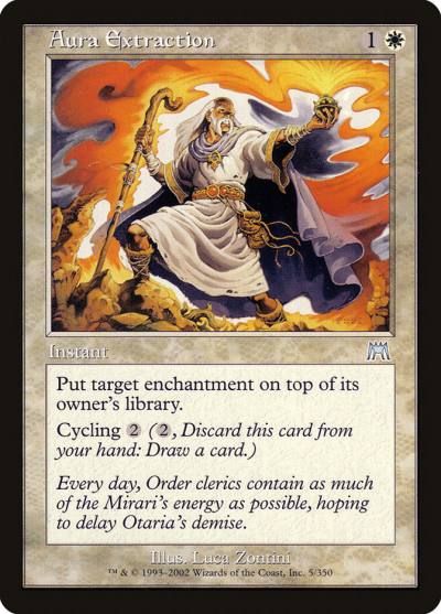 Aura Extraction ONS-5 Onslaught Magic card