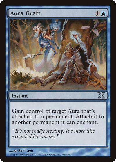 Aura Graft 10E-67 Tenth Edition Magic card