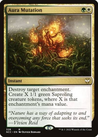Aura Mutation NCC-328 New Capenna Commander Magic card