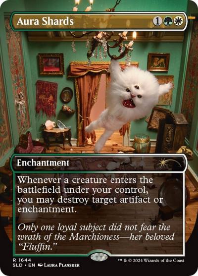 Aura Shards SLD-1644 Secret Lair Drop Magic card