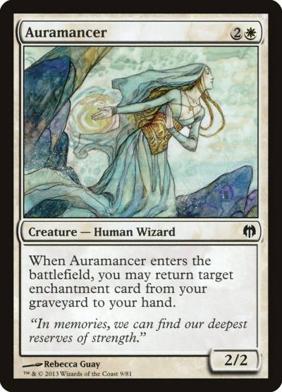 Auramancer DDL-9 Duel Decks: Heroes vs. Monsters Magic card