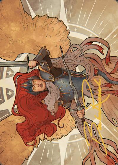 Aurelia, the Law Above // Aurelia, the Law Above AMKM-36 Murders at Karlov Manor Art Series Magic card