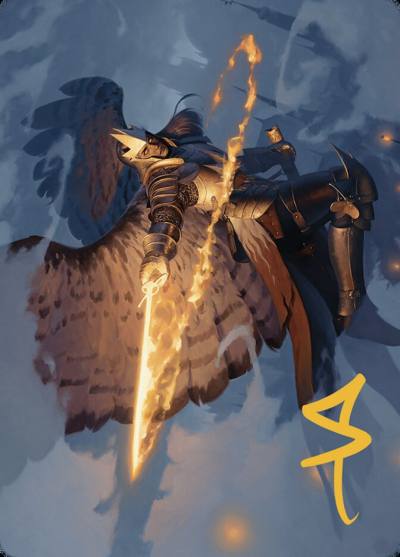 Aurelia's Vindicator // Aurelia's Vindicator AMKM-1 Murders at Karlov Manor Art Series Magic card