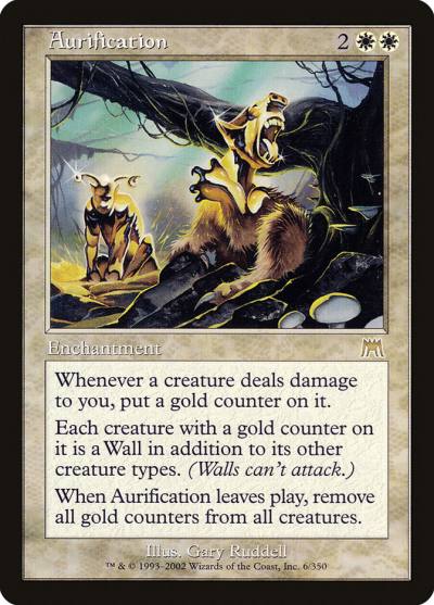 Aurification ONS-6 Onslaught Magic card