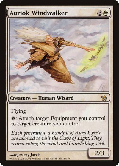 Auriok Windwalker 5 Fifth Dawn Magic card