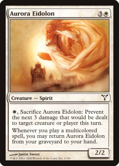 Aurora Eidolon 1 Dissension Magic card