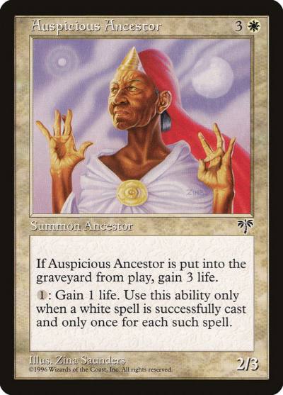 Auspicious Ancestor 3 Mirage Magic card