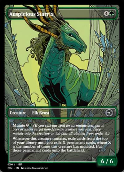 Auspicious Starrix PRM-81011 Magic Online Promos Magic card