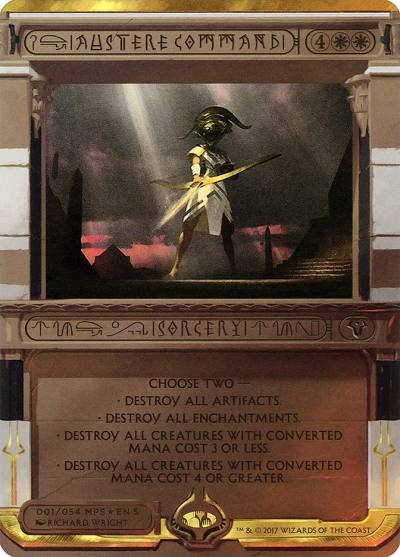 Austere Command MP2-1 Amonkhet Invocations Magic card