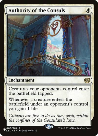 Authority of the Consuls PLST-KLD-5 The List Magic card