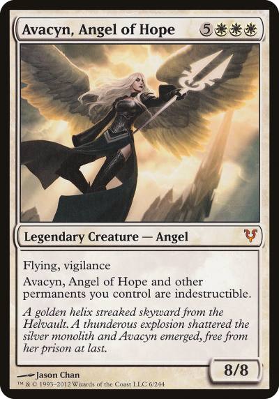 Avacyn, Angel of Hope PHEL-6 Open the Helvault Magic card