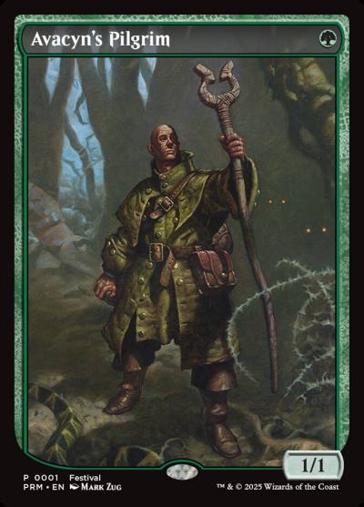 Avacyn's Pilgrim PF25-1F MagicFest 2025 Magic card