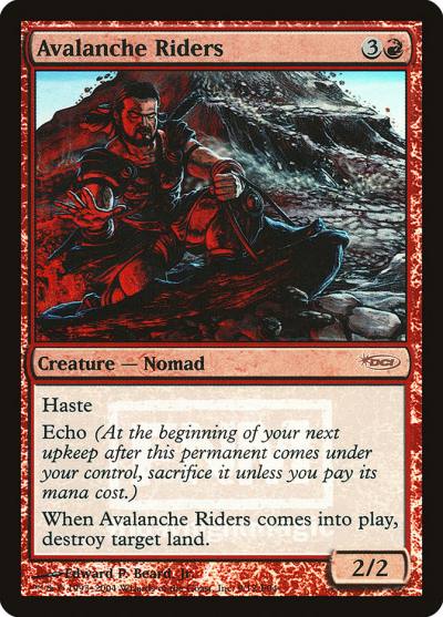 Avalanche Riders F04-9 Friday Night Magic 2004 Magic card