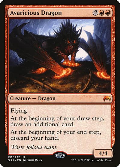 Avaricious Dragon 131 Magic Origins Magic card