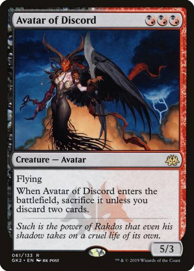 Avatar of Discord GK2-61 RNA Guild Kit Magic card