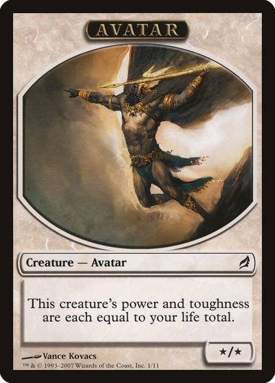Avatar TLRW-1 Lorwyn Tokens Magic card