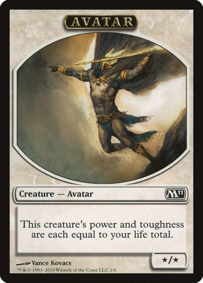 Avatar TM11-1 Magic 2011 Tokens Magic card