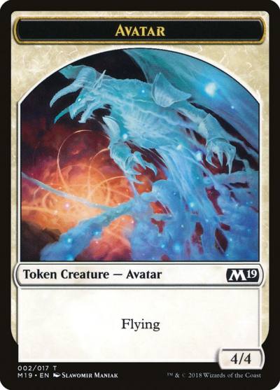 Avatar TM19-2 Core Set 2019 Tokens Magic card