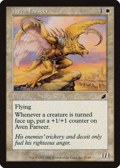 Aven Farseer 3 Scourge Magic card