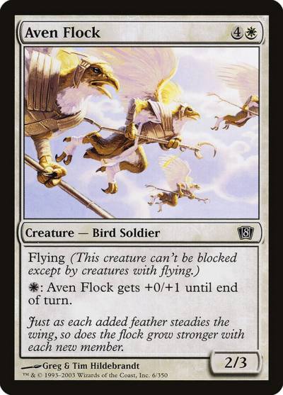 Aven Flock 8ED-6STAR Eighth Edition Magic card
