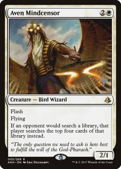 Aven Mindcensor PAKH-5P Amonkhet Promos Magic card